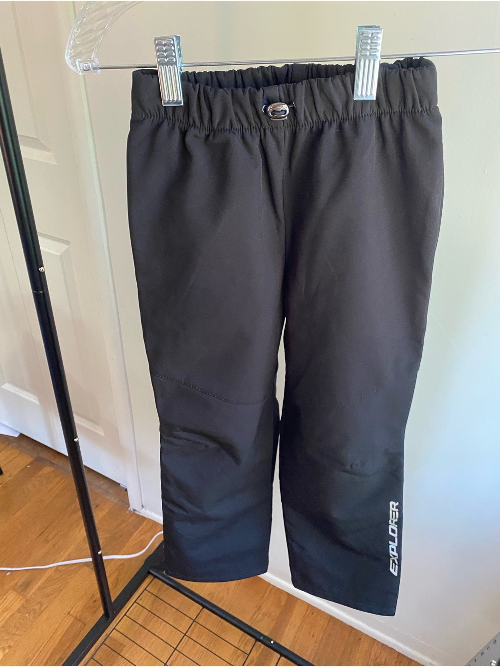 Kids Fleece Lined Softshell Snow Pants Sz 6 116cm